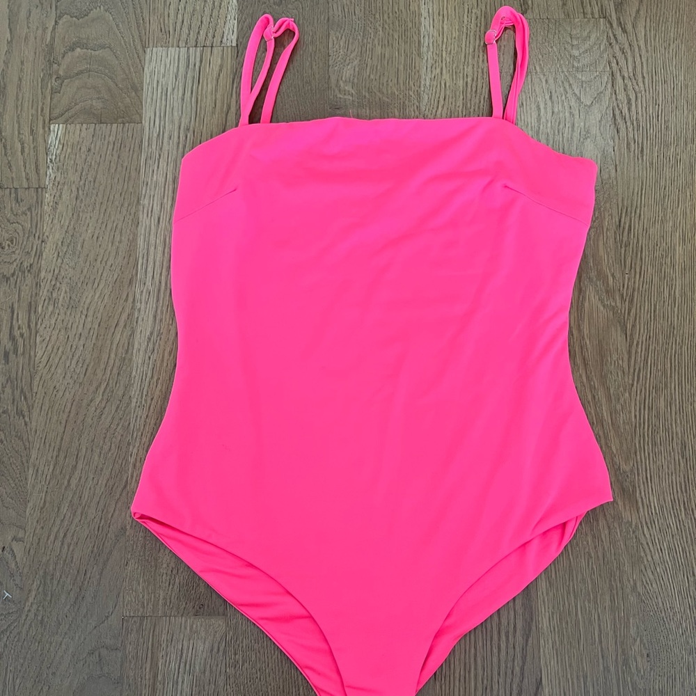 Neon Pink Princess Polly Bodysuit